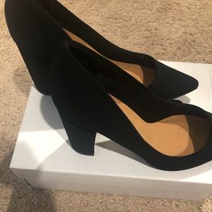 Bamboo Bellflower-02 BLKNUB Heels- Women